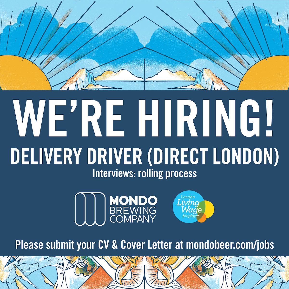 Mondo Job Advert - Delivery Driver