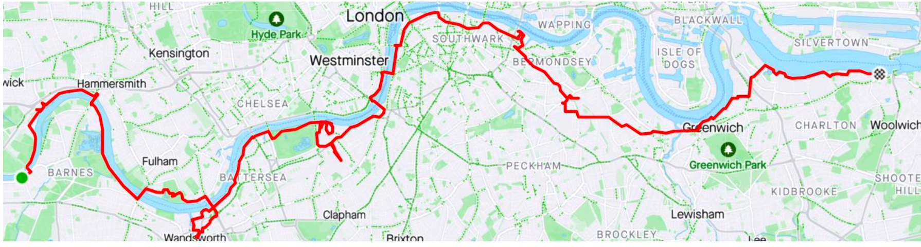 London Route - Day 2